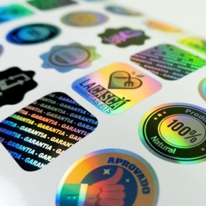 Adesivo Holografico Vinil Holográfico Rainbow 170g   Sem Enobrecimento CORTE MÁQUINA 